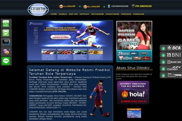 citibet88 WordPress theme, websites list used citibet88 theme citibet88 theme websites examples