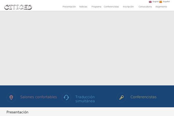 Infine theme site design template sample