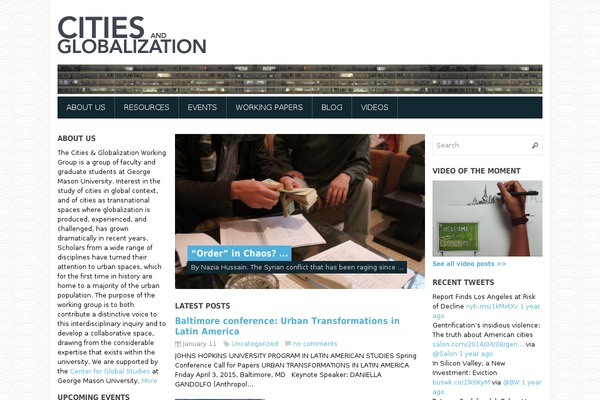 Eris theme site design template sample