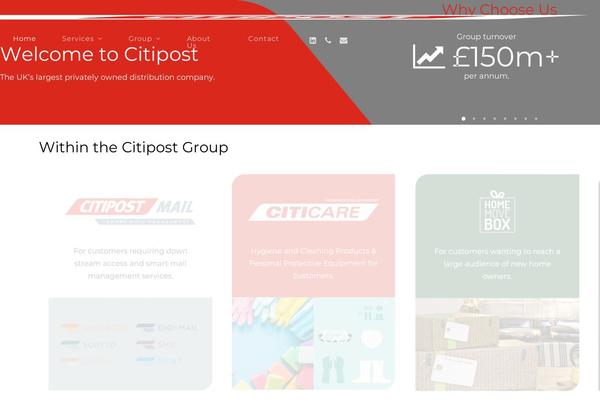 citipost.com site used Salient Child