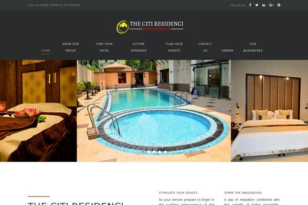 Site using Hotelier plugin