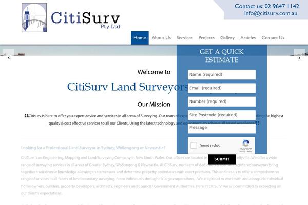 citisurv.com.au site used X-aia