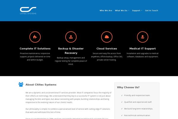 Site using Standout Color Boxes and Buttons plugin
