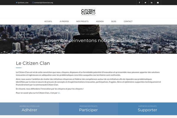 Born-to-give theme site design template sample