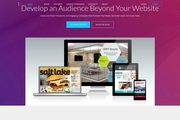 Startuply theme site design template sample