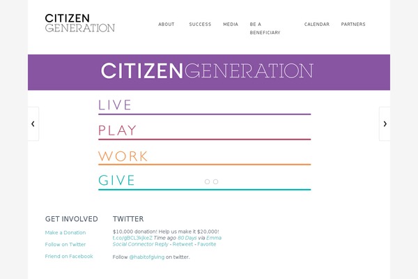 Cg theme site design template sample
