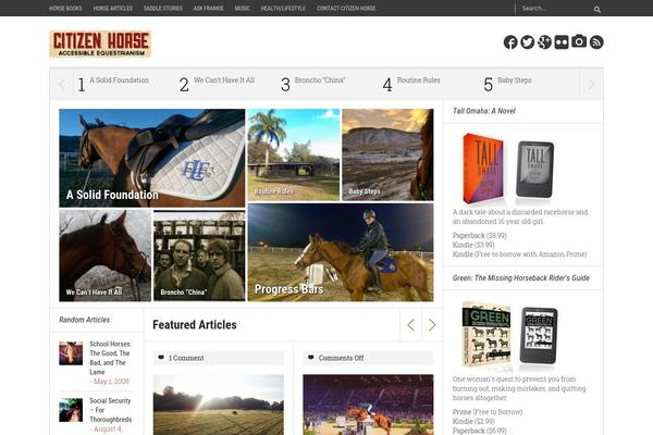 citizenhorse.com site used News Time