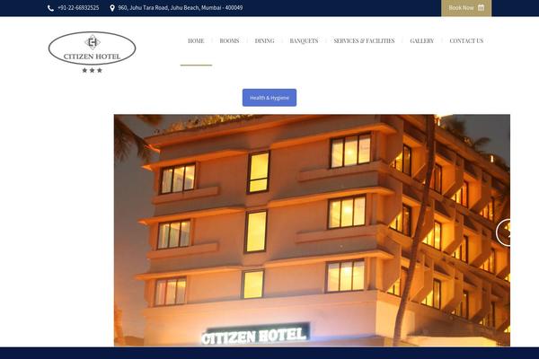 Site using Sohohotel-booking plugin