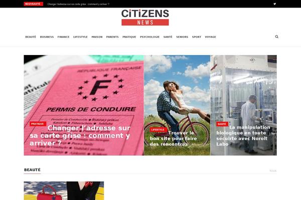 Bloger theme site design template sample