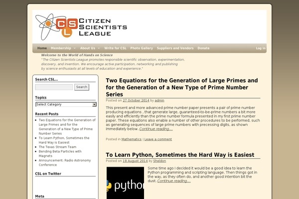 Weaver theme site design template sample