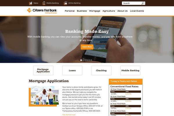 citizensfirstbank.net site used Citizens