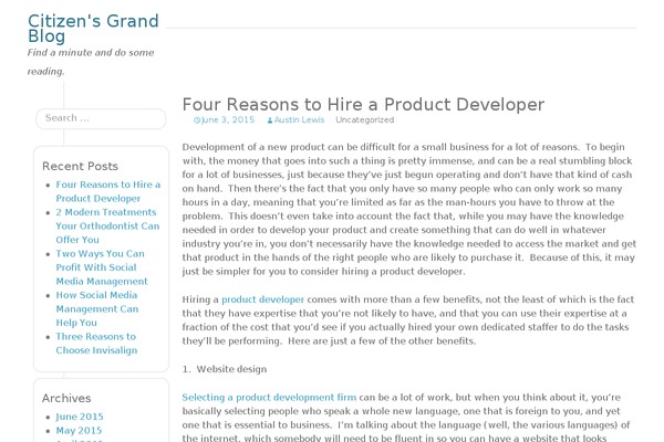 LineDrawing theme site design template sample