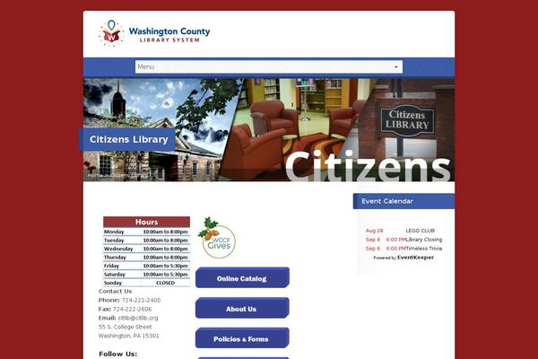 Site using Google Calendar Widget plugin