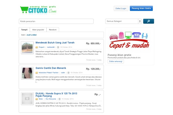 1 theme site design template sample