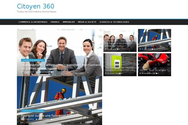 Colormag-child theme site design template sample