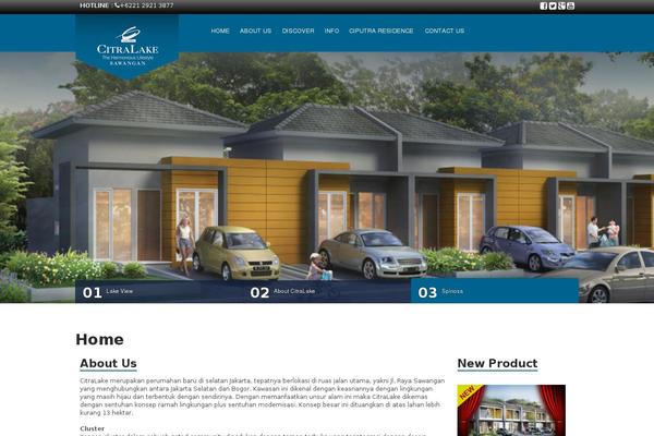 Westand theme site design template sample