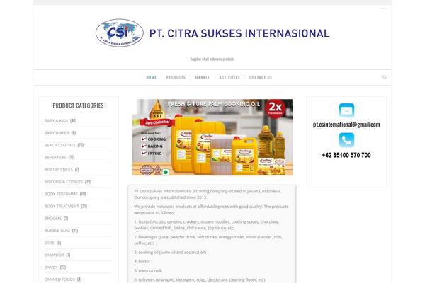 Site using Business Contact Widget plugin