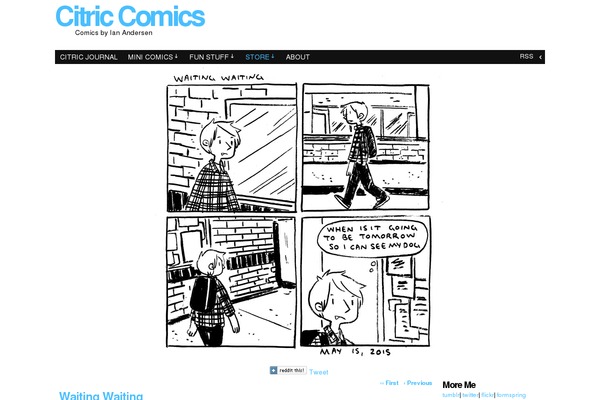 ComicPress theme site design template sample
