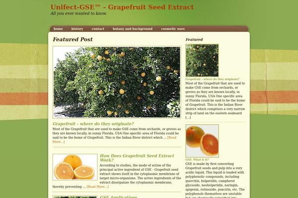 Going Green theme site design template sample