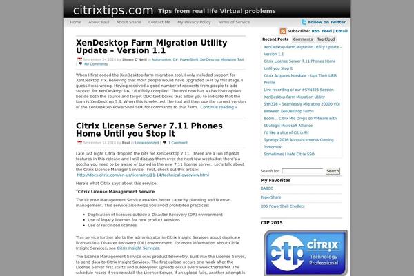 iTech theme site design template sample