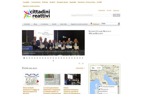 Site using Arconix Flexslider plugin