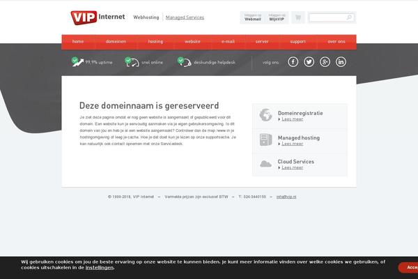 Site using Vip-plugin plugin