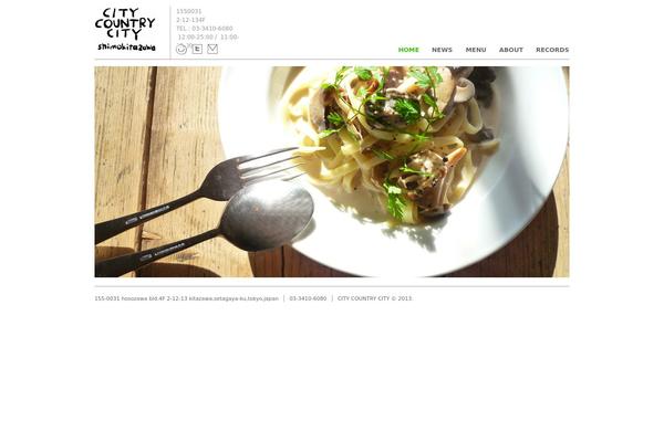 Original theme site design template sample