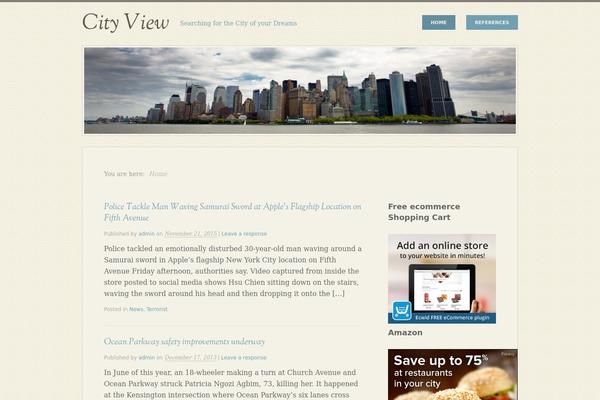My Life theme site design template sample
