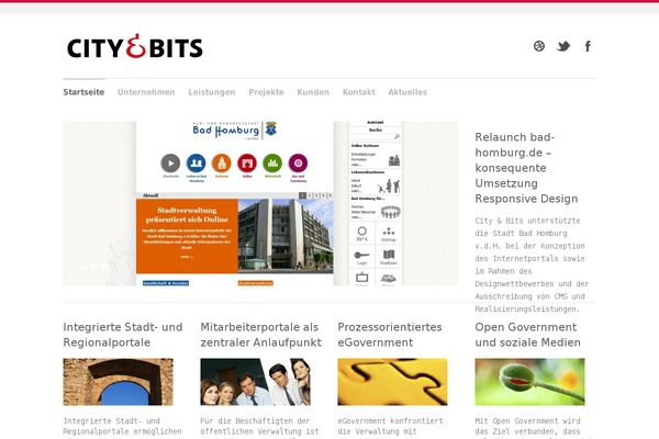 Clarity theme site design template sample