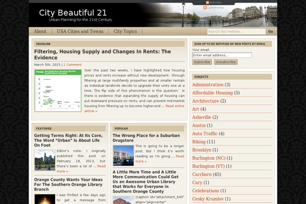 Cover WP theme site design template sample