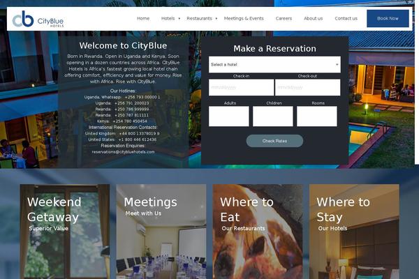 citybluehotels.com site used Cityblue