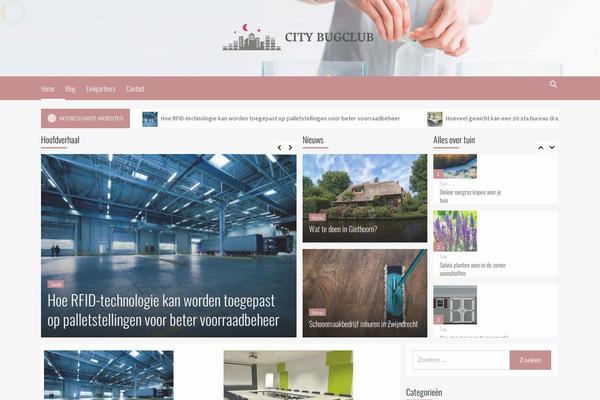 HardNews theme site design template sample