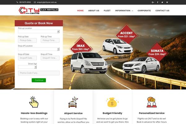 Site using Radiantthemes-addons plugin