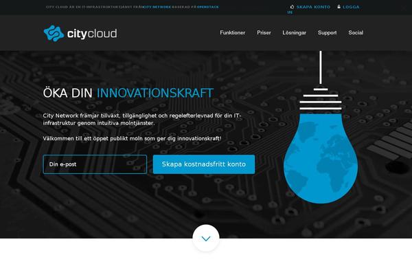 Site using Ubermenu-skins-flat plugin