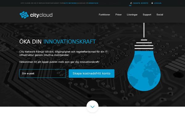 citycloud.se site used Xpro