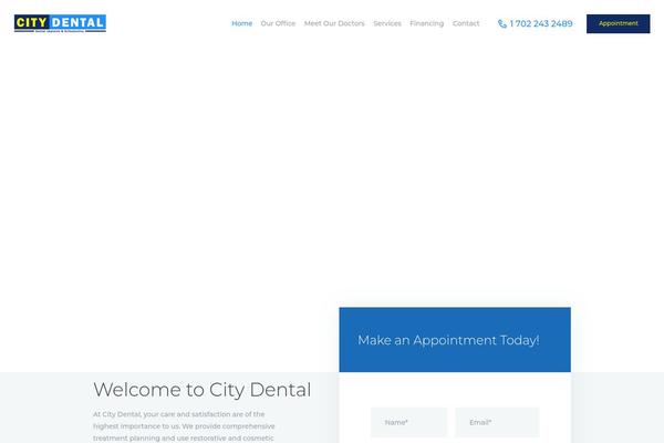 ProDent theme site design template sample