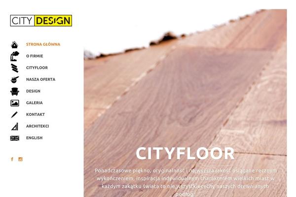 Brick theme site design template sample