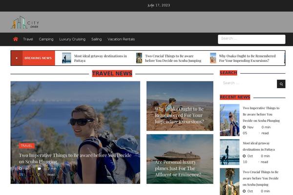 Moral-magazine theme site design template sample