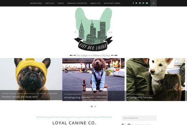 Hemlock theme site design template sample