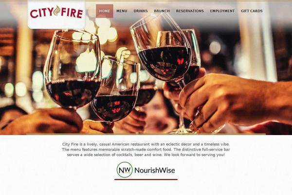 White Rock theme site design template sample