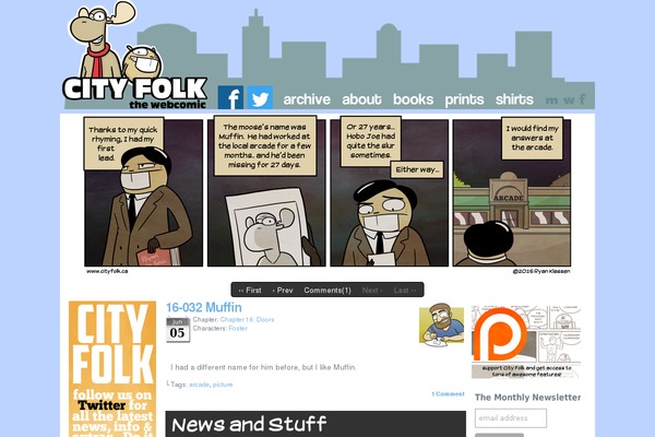 Site using Comic Easel plugin