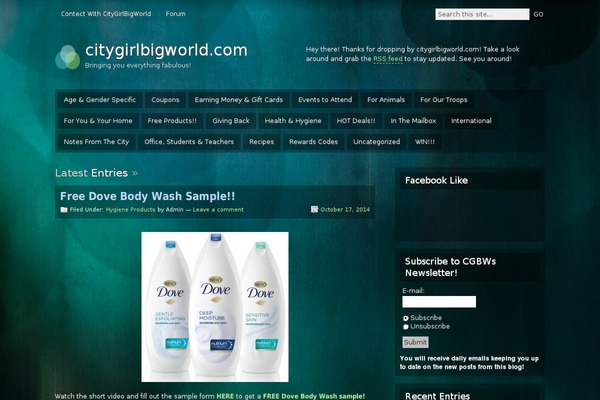 citygirlbigworld.com site used Motion