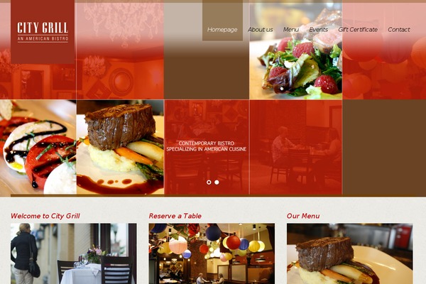 White Rock theme site design template sample