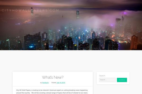 Profile-lite theme site design template sample