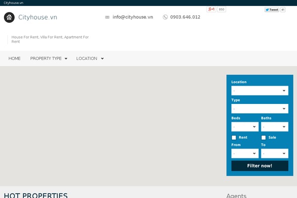 Realia theme site design template sample