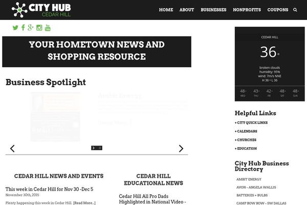 Site using Category Post List Widget plugin