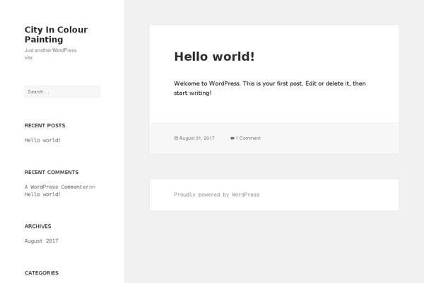 Florida theme site design template sample