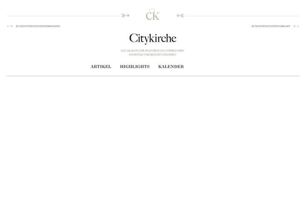 citykirche-magazin.de site used Hi-response-full