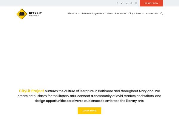 citylitproject.org site used Humane-child-theme