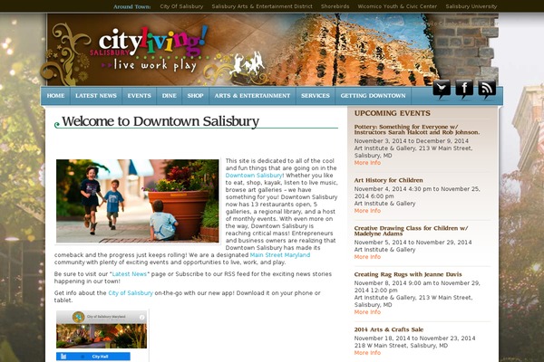 Rockwell theme site design template sample